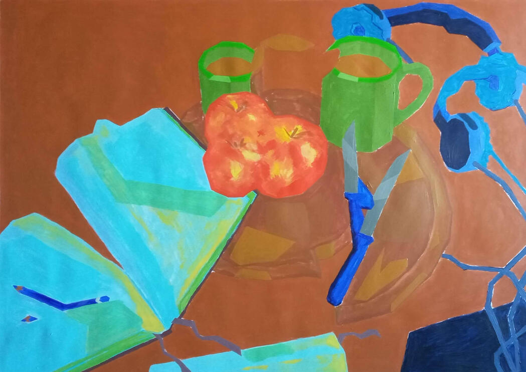 Estudio de cubismo, 2021 [Cubism study]